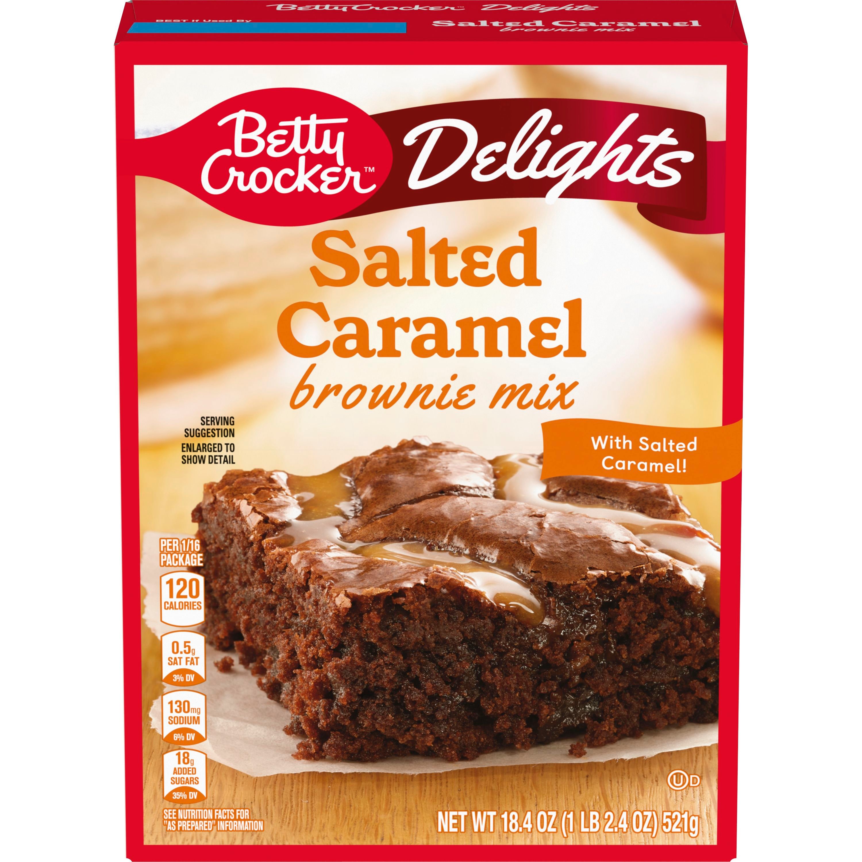 Betty Crocker™ Salted Caramel Brownie Mix - Front