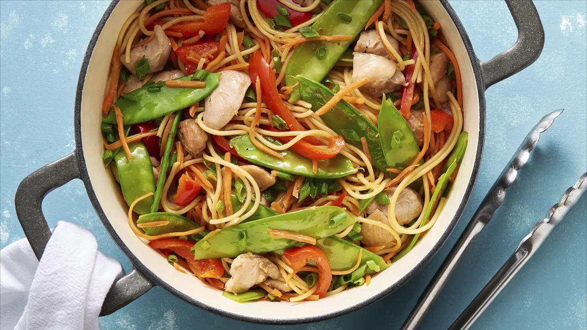 Chicken and Vegetable Lo Mein