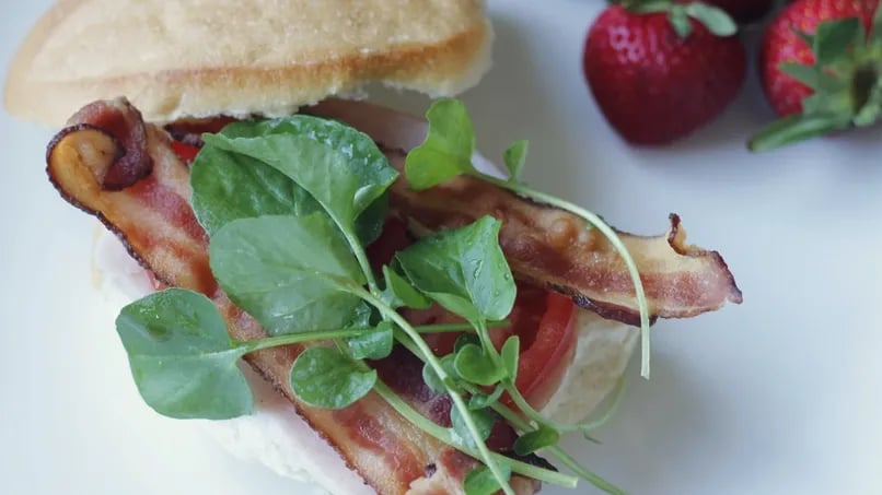 Turkey, Bacon and Watercress Sandwich