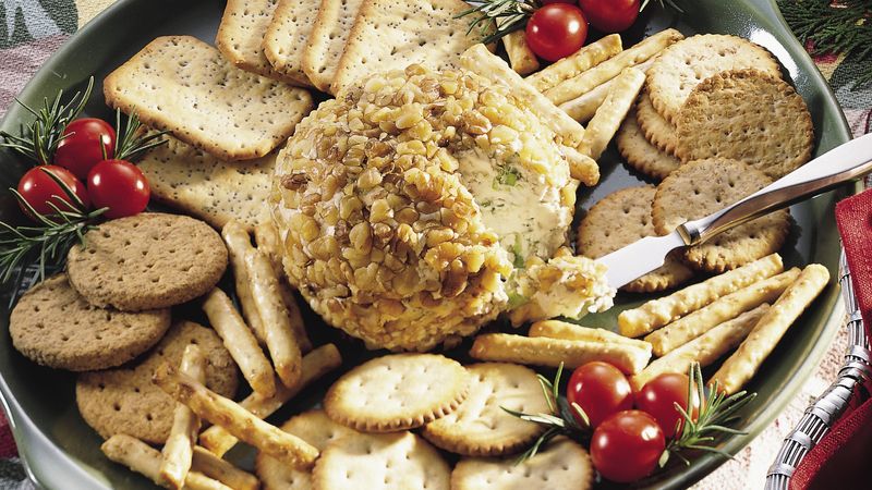 Blue Cheese Ball with Walnuts
