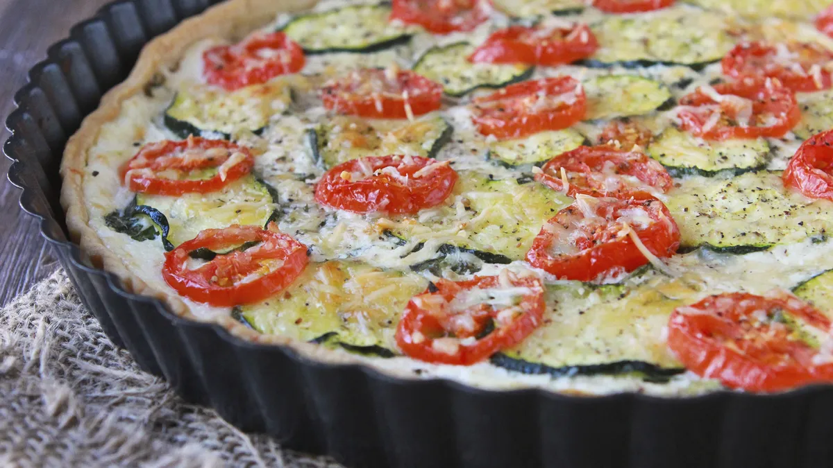 Zippy Zucchini Tart