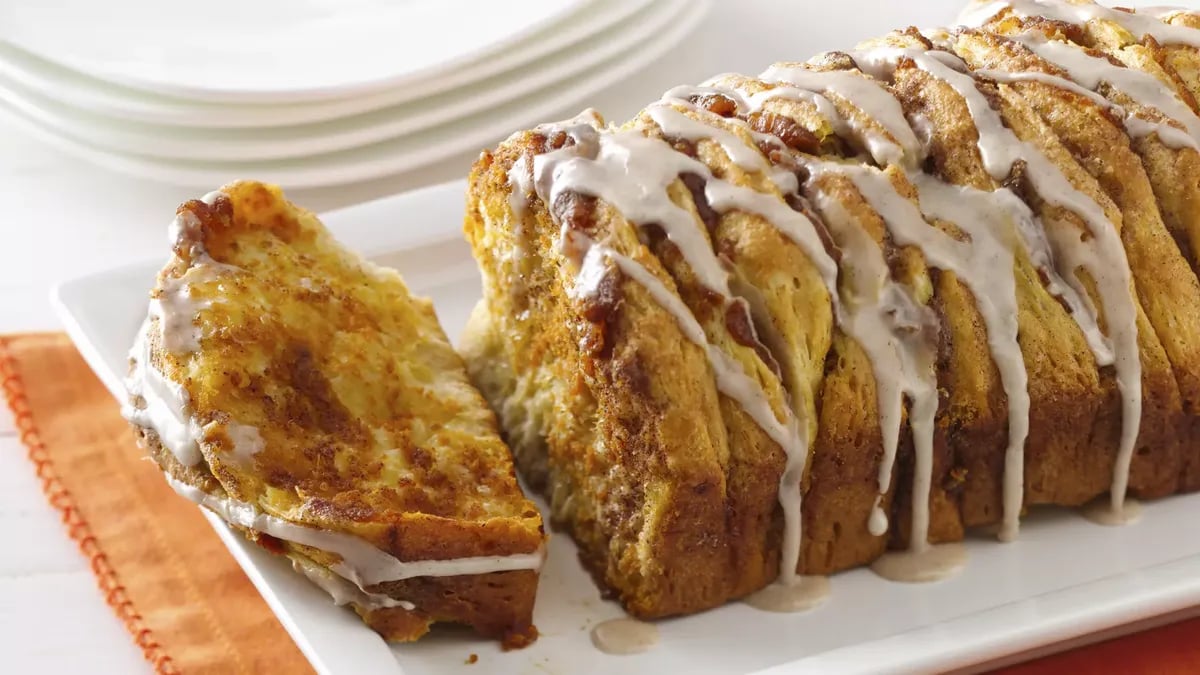 Pumpkin Spice Pull-Apart Bread