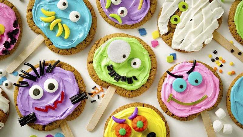 Monster Cookie Pops