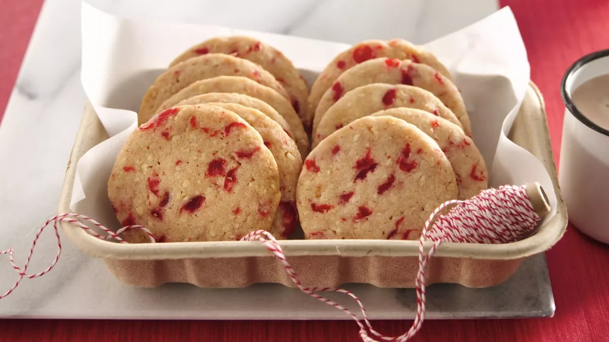 Cherry-Almond Refrigerator Cookies