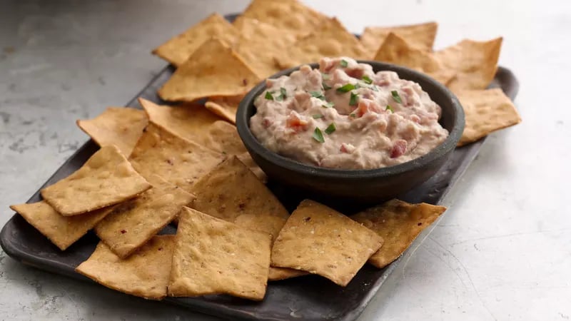 Fire Roasted Tomato-White Bean Dip