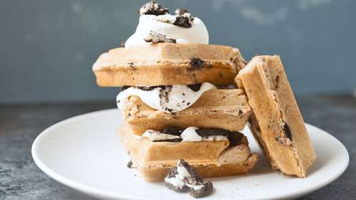 Cookies and Cream Waffles