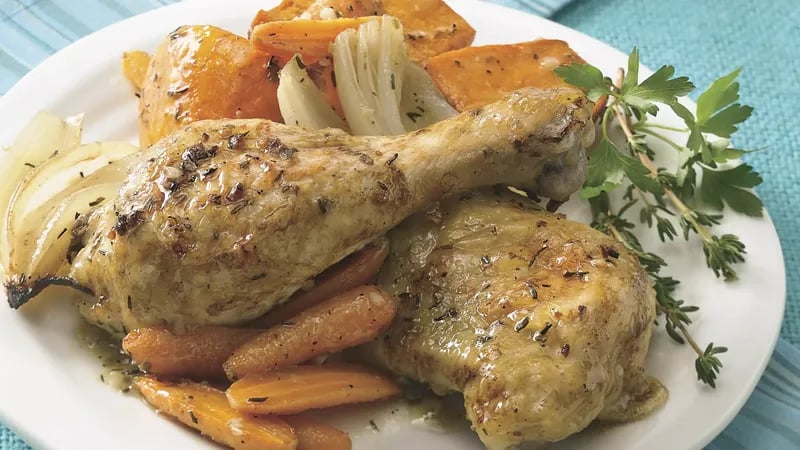 Roasted Chicken and Vegetables