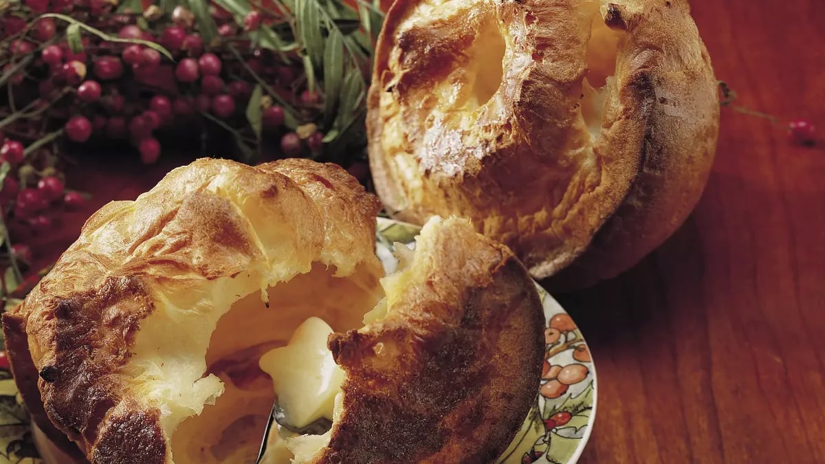 Garlicky Popovers