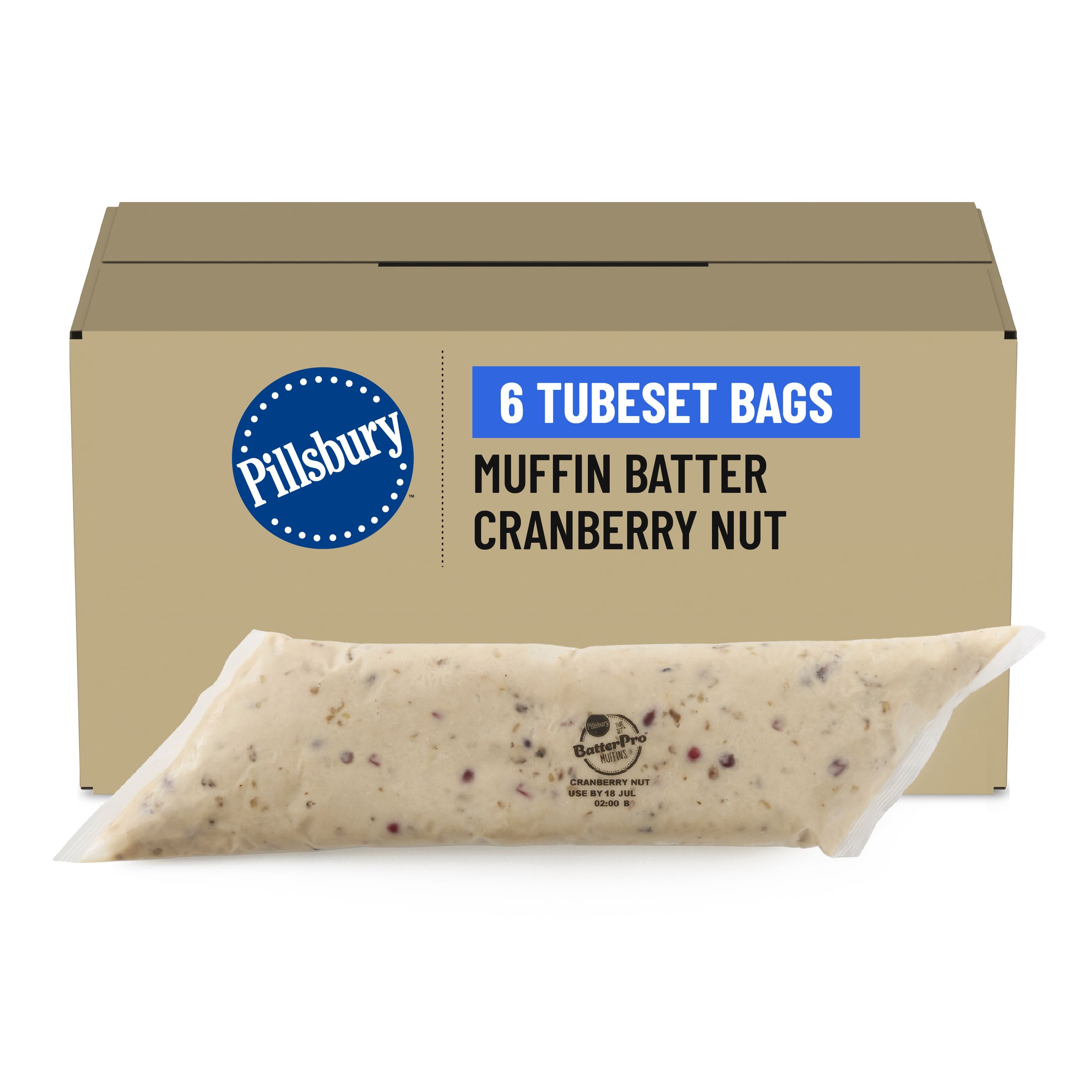 Pillsbury™ TubeSet™ Muffin Batter Cranberry Orange 3 lb Pillsbury™ TubeSet™ Muffin Batter Cranberry Orange 3 lb