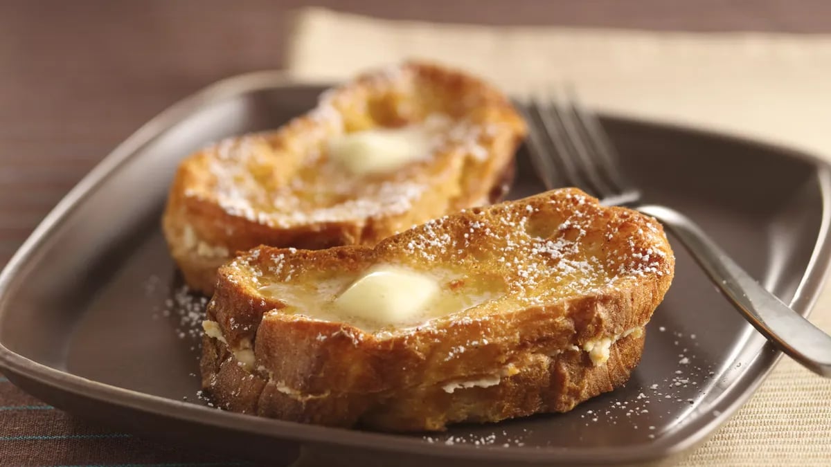 Apricot-Stuffed French Toast