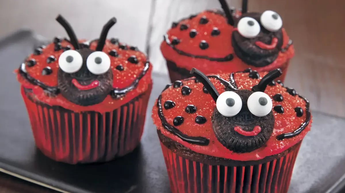 Ladybug Cupcakes