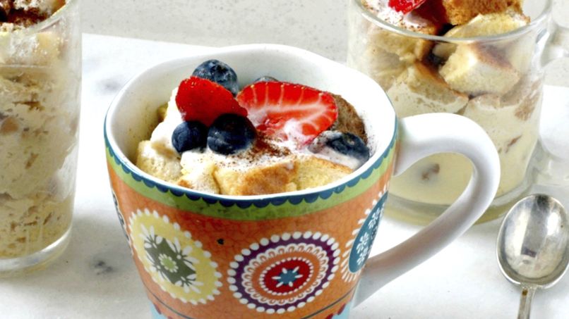Tres Leches French Toast in a Mug