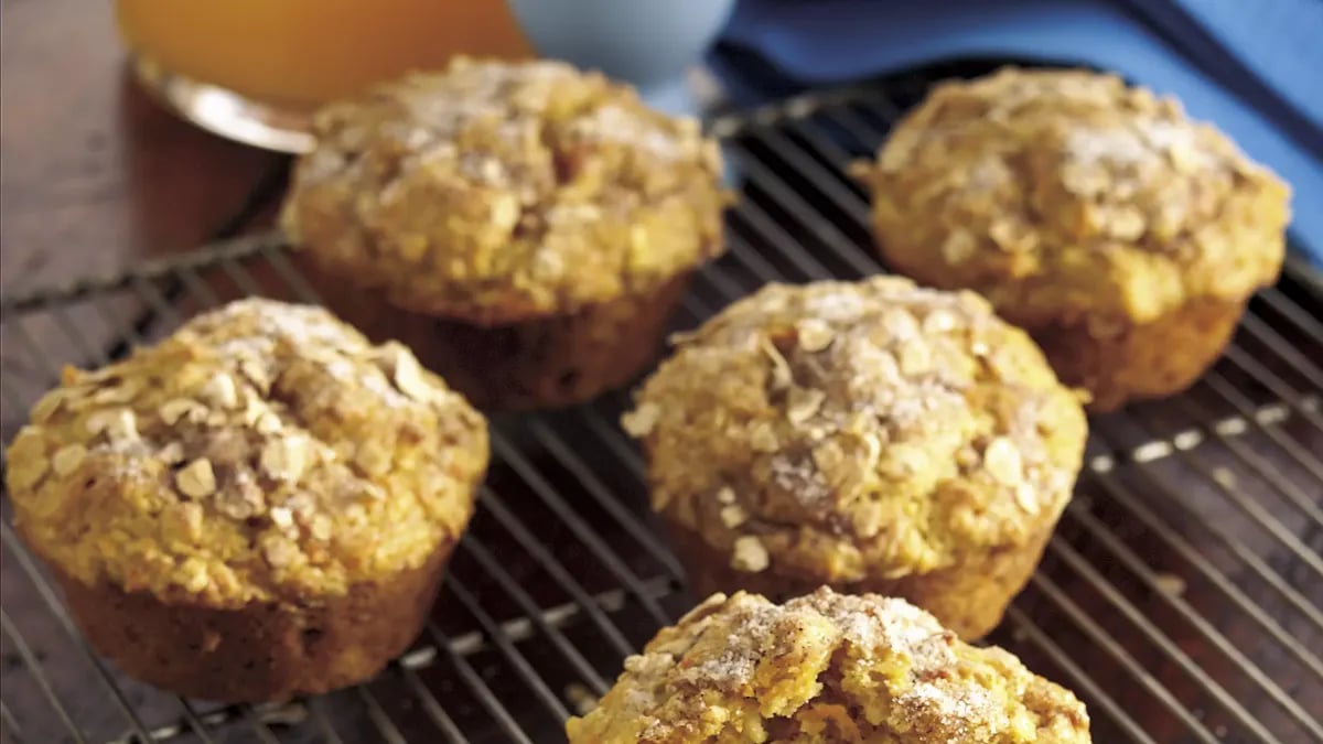 Carrot-Oat Muffins