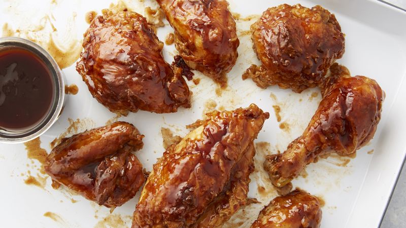 Oven-Fried Barbecue Chicken