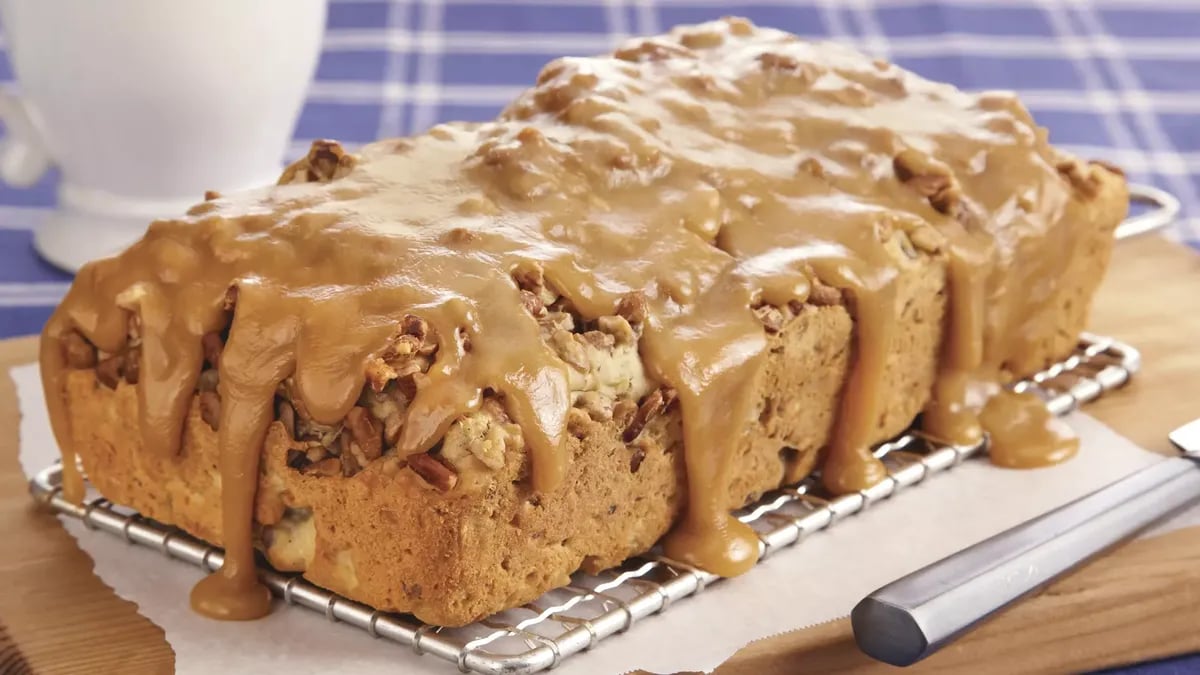 Praline Apple Bread