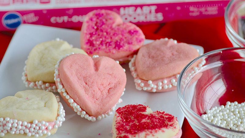 3-Ingredient Heart-Shaped Cookies
