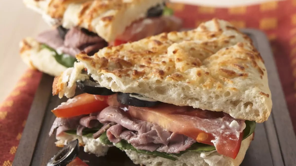 Roast Beef Panini