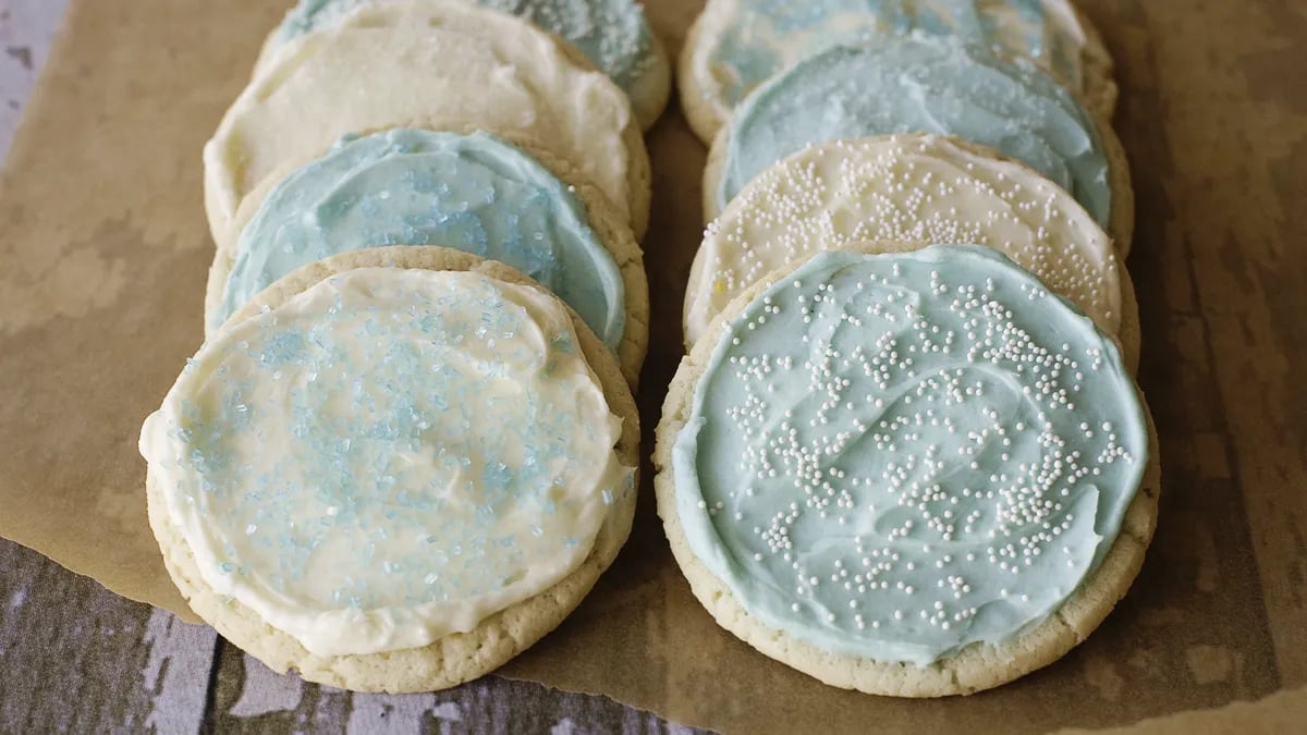 Frosted Sugar Cookies