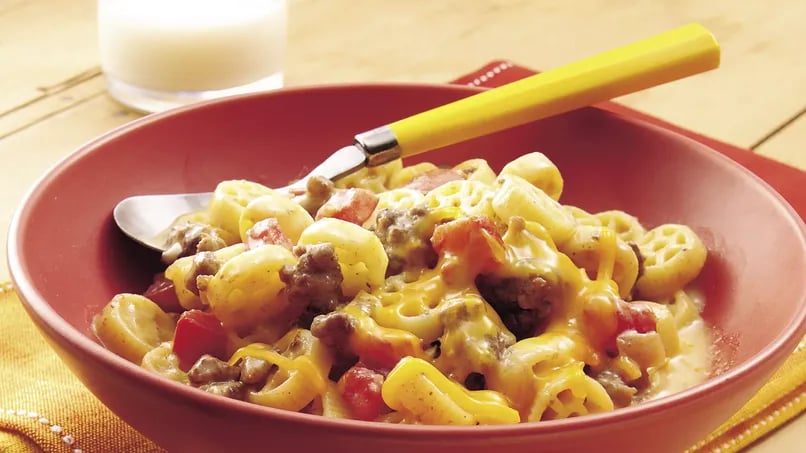 Cheeseburger Pasta Toss