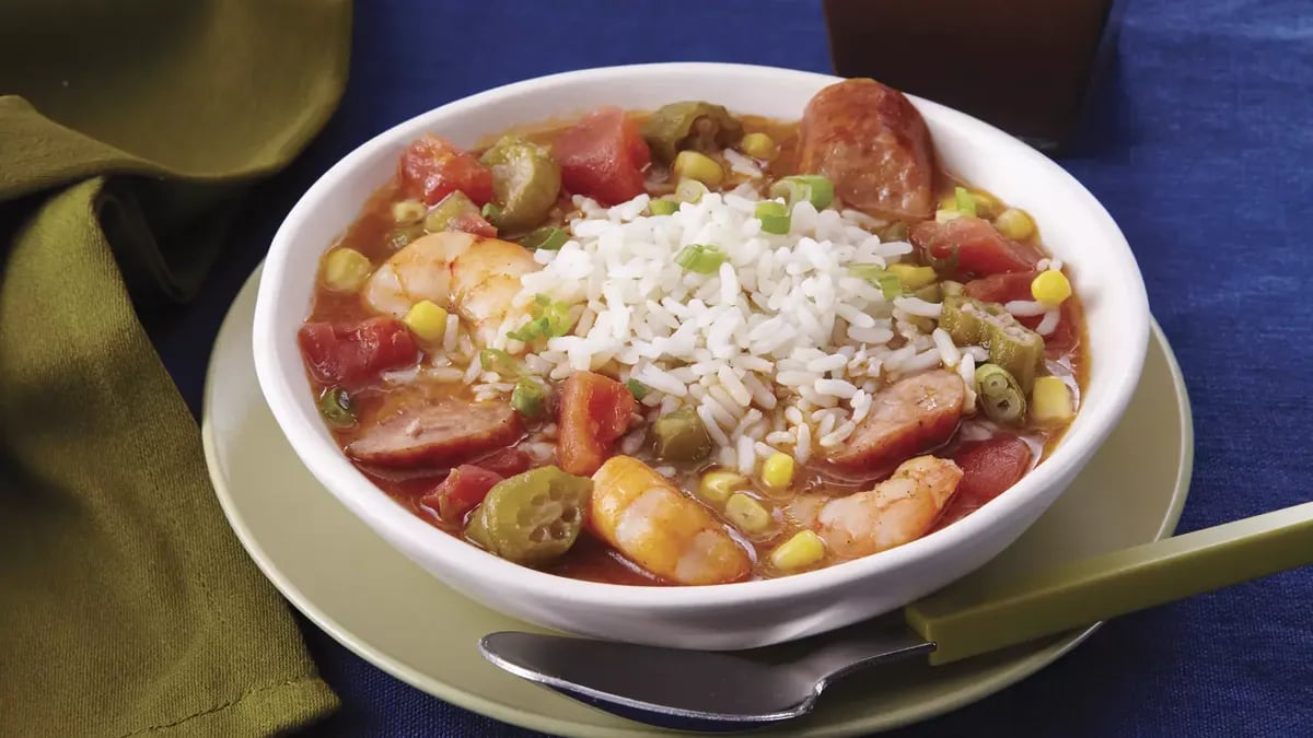 Slow-Cooker Shrimp Gumbo