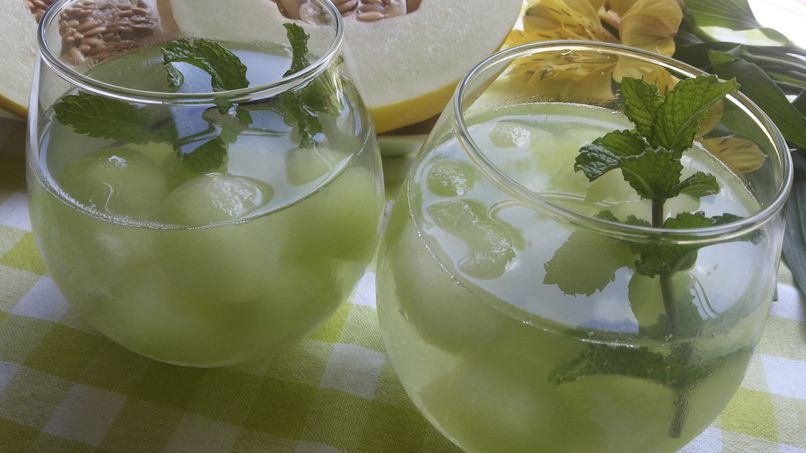 Honeydew and Mint Mojito
