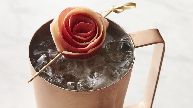 Apple Cider Mocktail Mule