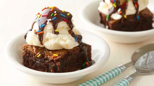 Supreme Brownie Sundaes, Recipe