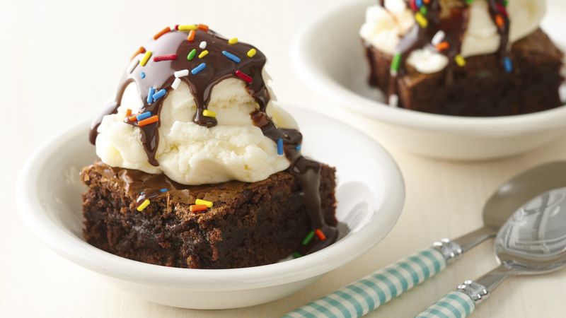 Brownie Sundaes