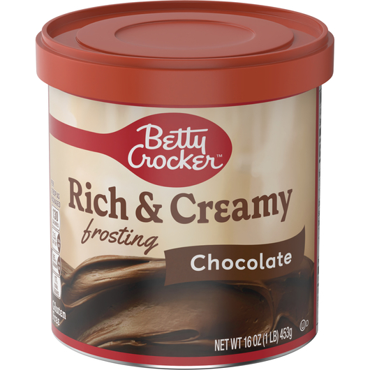 Betty Crocker Chocolate Rich Creamy Frosting BettyCrocker