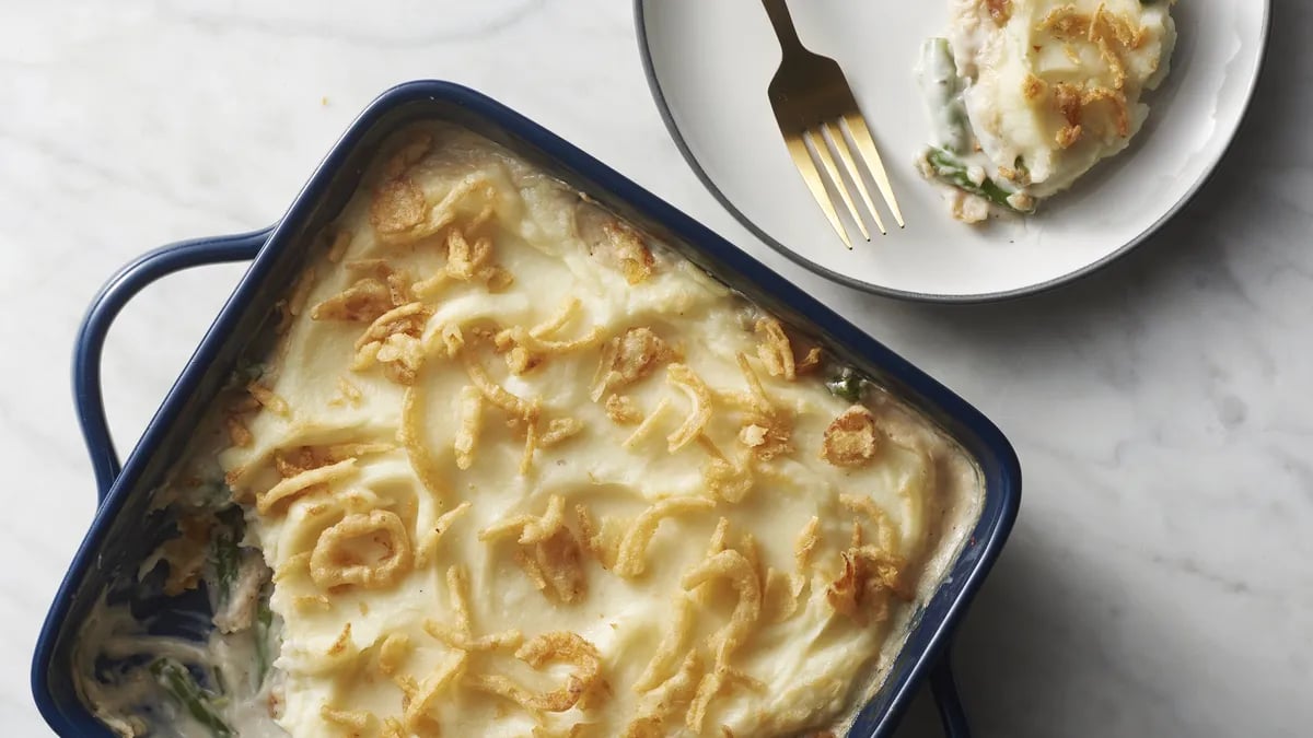 Green Bean Casserole Shepherd’s Pie