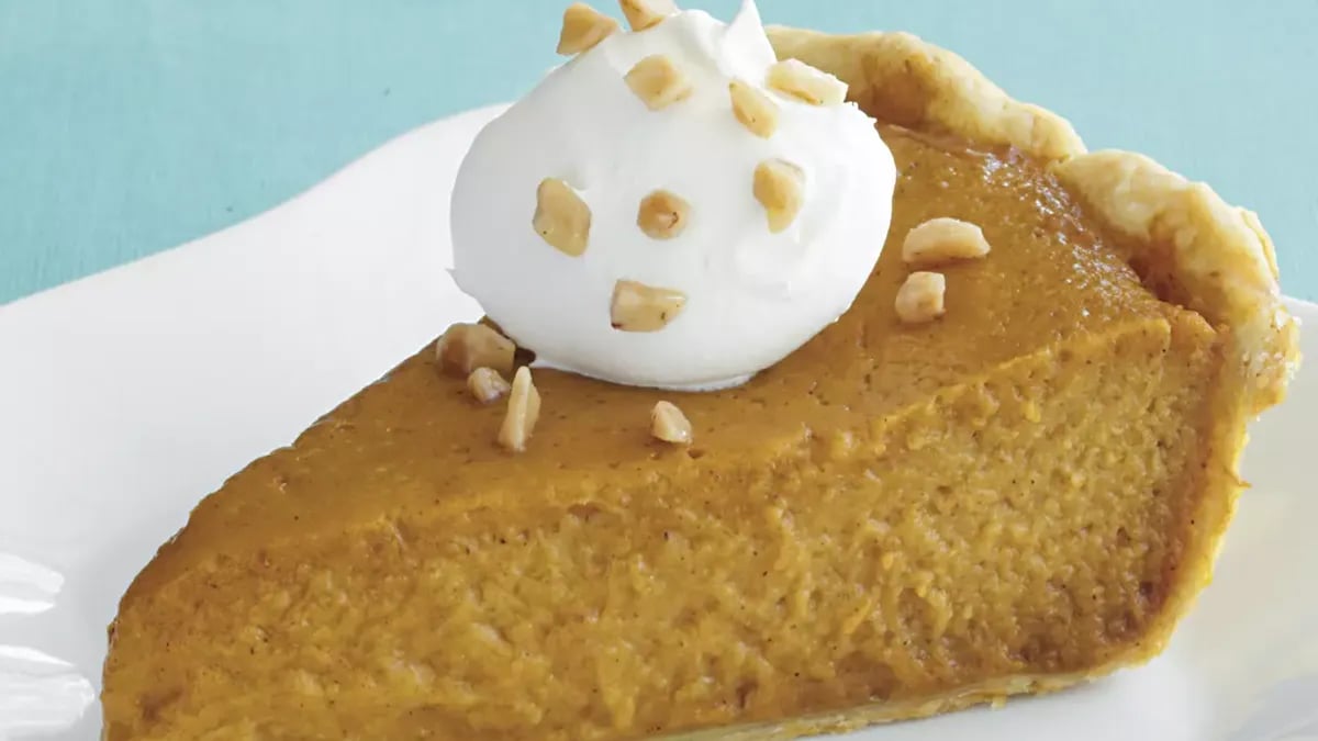 Pumpkin-Caramel-Toffee Pie