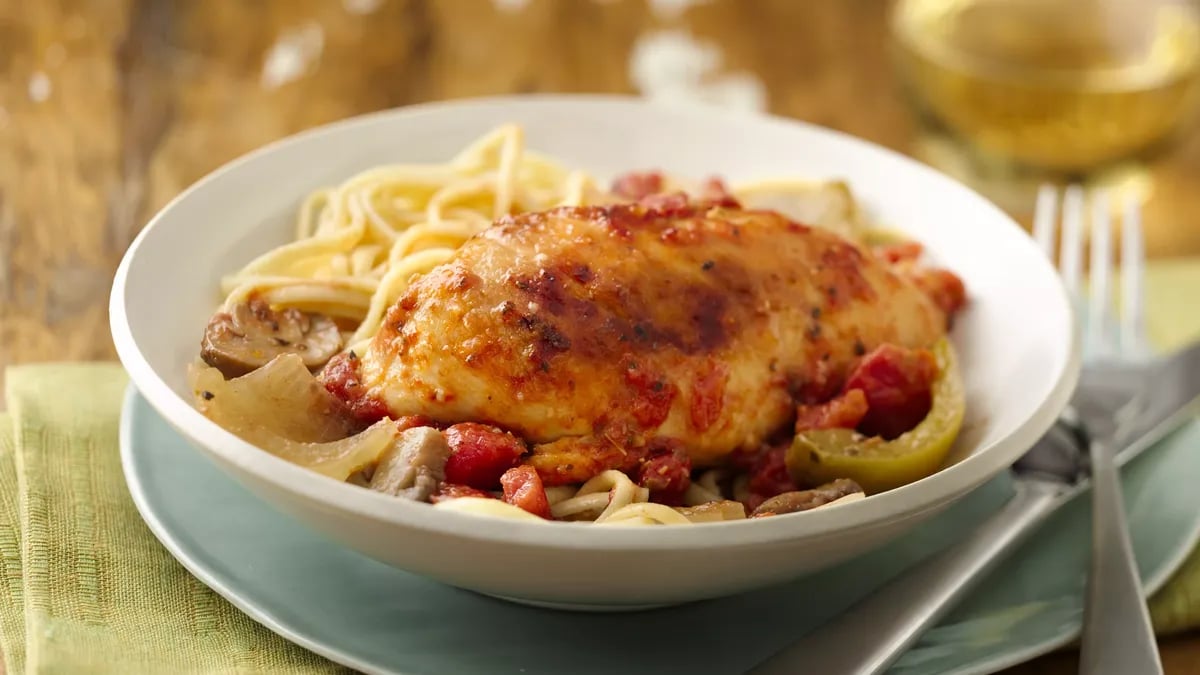 Classic Chicken Cacciatore