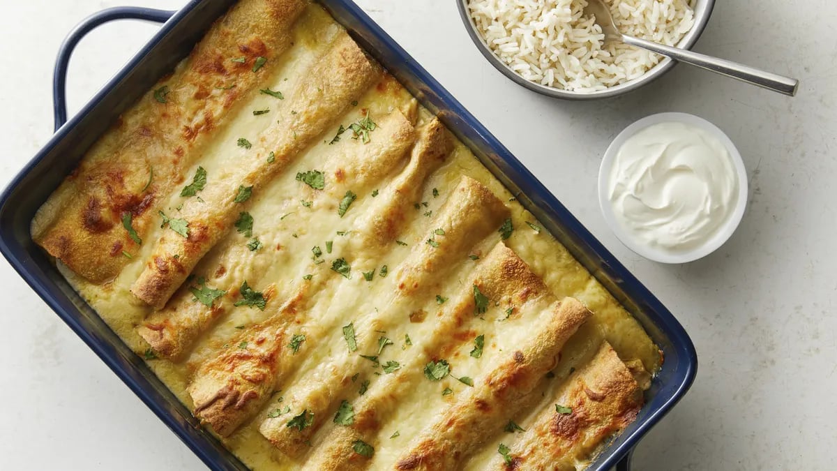 Honey-Lime Chicken Enchiladas