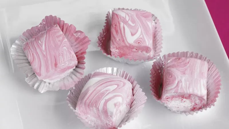 Peppermint Swirl Divinity