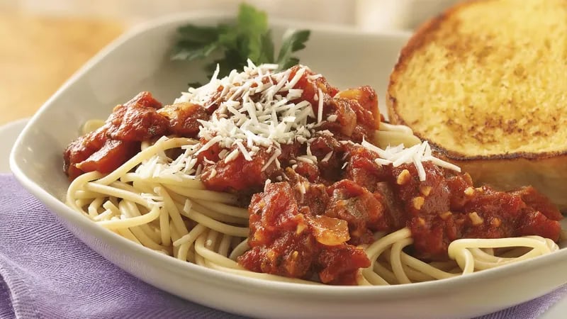 Marinara Sauce with Spaghetti