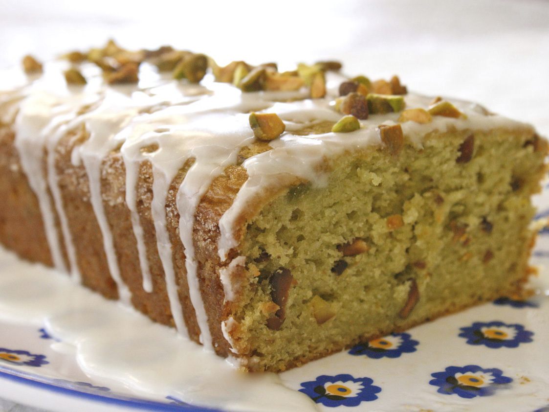 Courgette Cake With Lime And Pistachios - Scrummy Lane