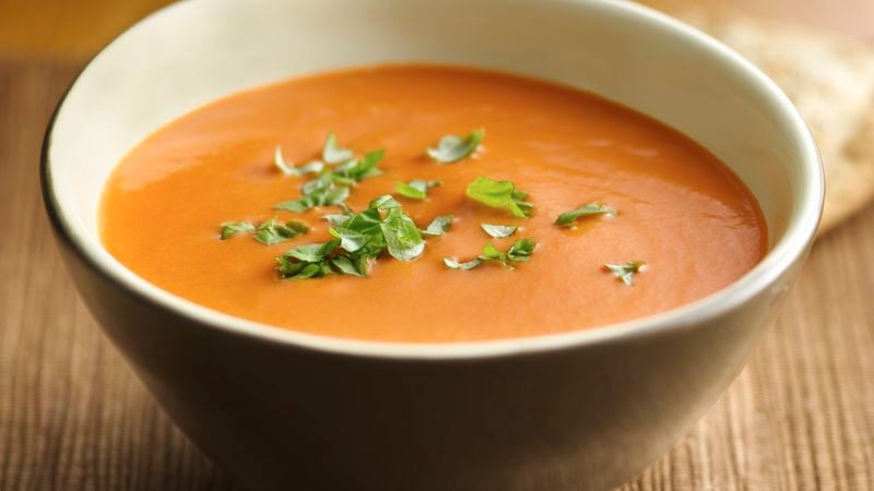 Creamy Fresh Tomato Soup 