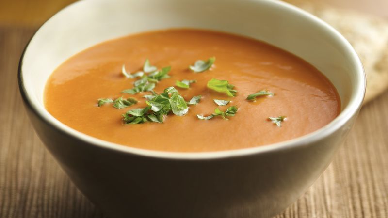 Creamy Fresh Tomato Soup 