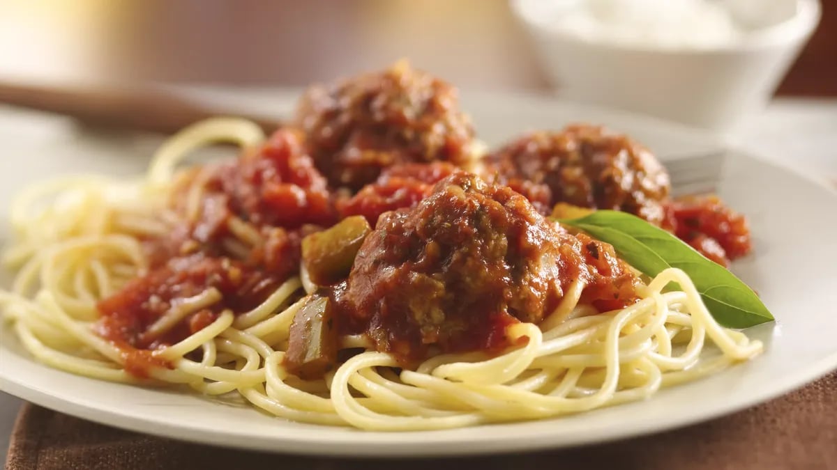 Spaghetti and Meatballs