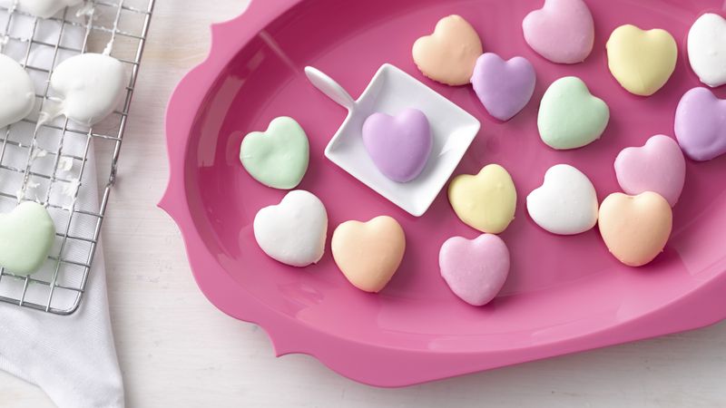 Mini Conversation-Heart Cookies
