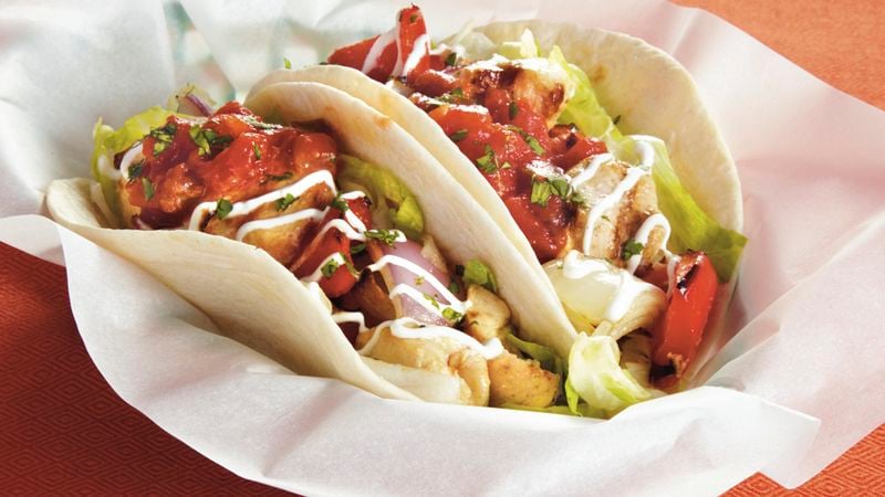 Grilled Chicken Soft Tacos