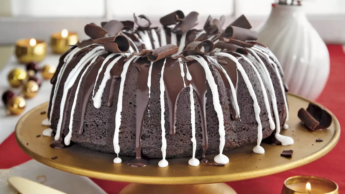 Hot Chocolate Bundt Cake