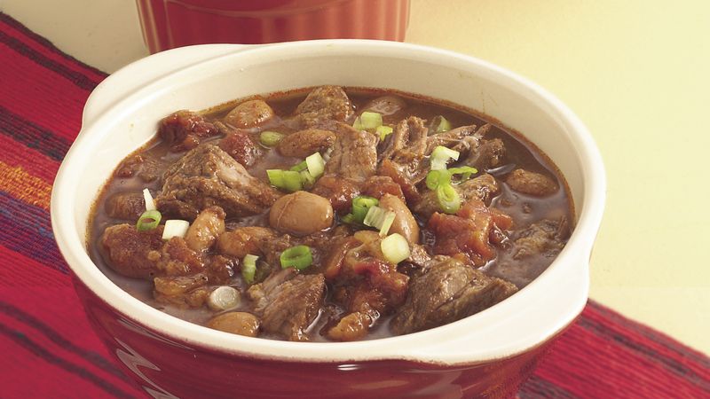 Slow-Cooker Texas Two-Meat Chili