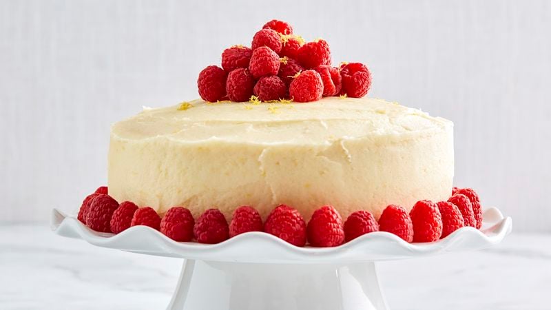 Lemon-Raspberry Cake