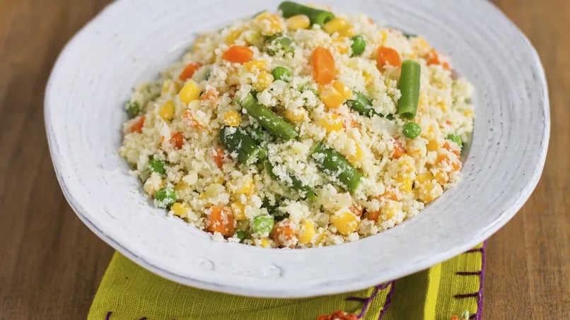 Spring Cauliflower Rice