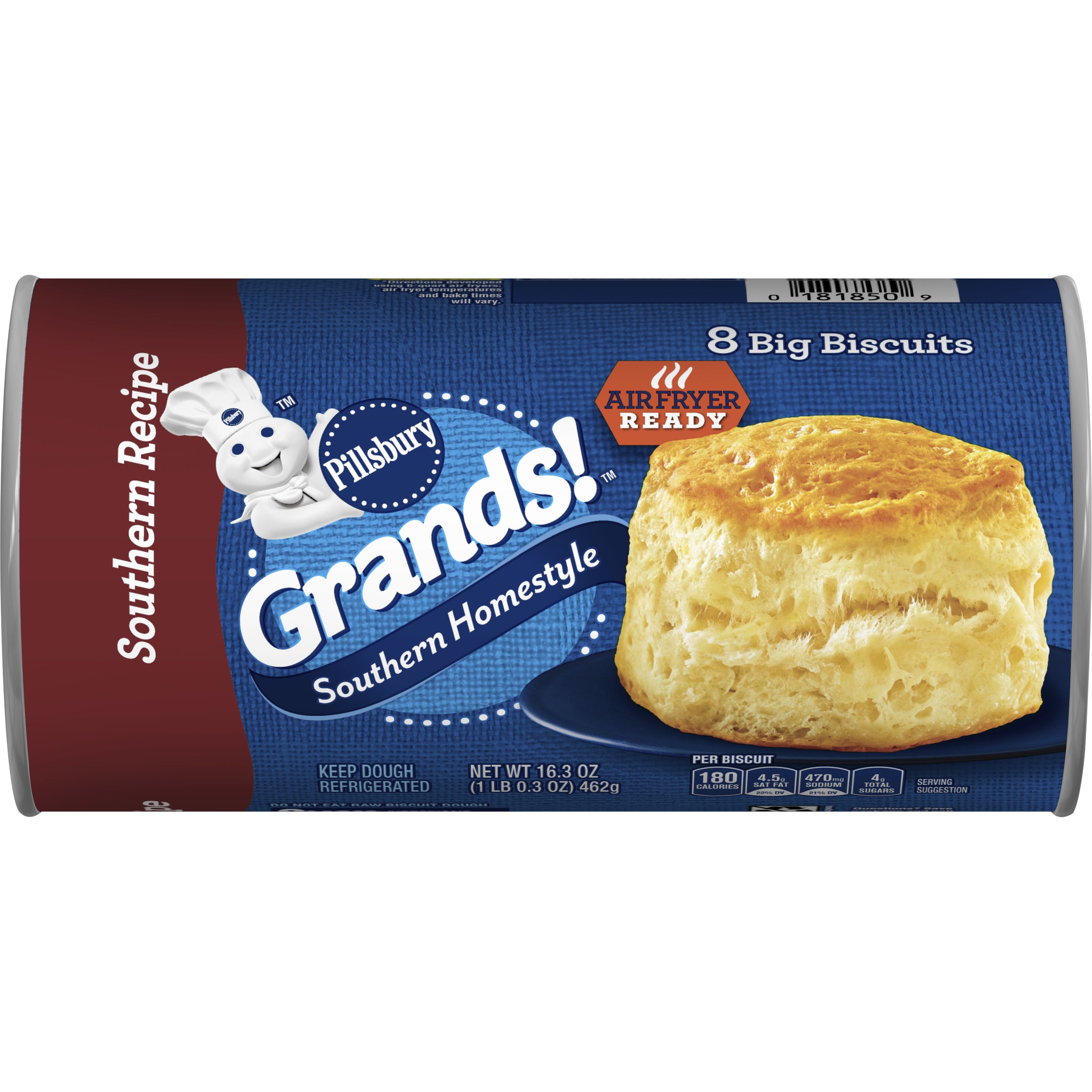 Grands!™ Southern Homestyle Southern Recipe Biscuits - Front