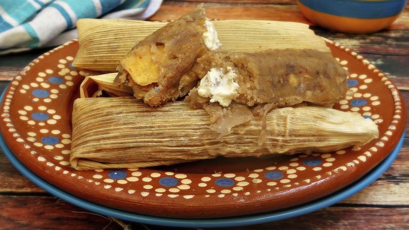 Guava Tamales with Cheese