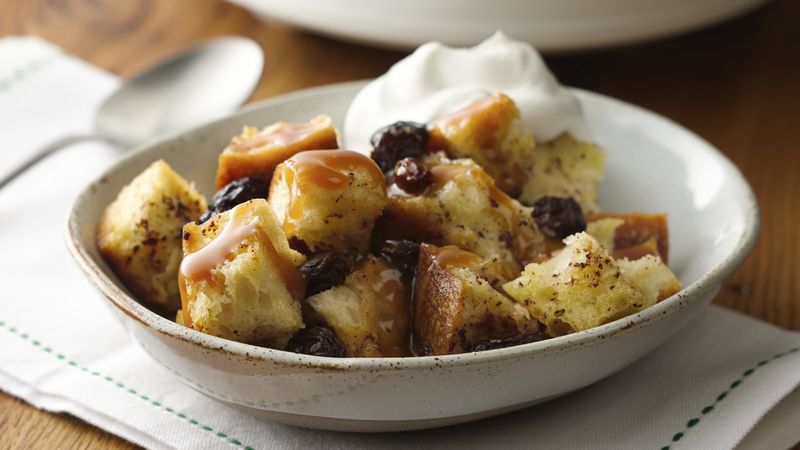 Slow-Cooker Bread Pudding