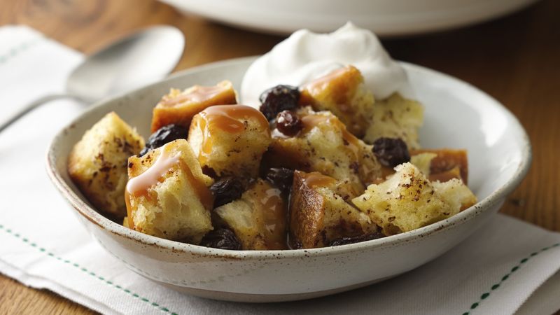 Slow cooker bread pudding deals