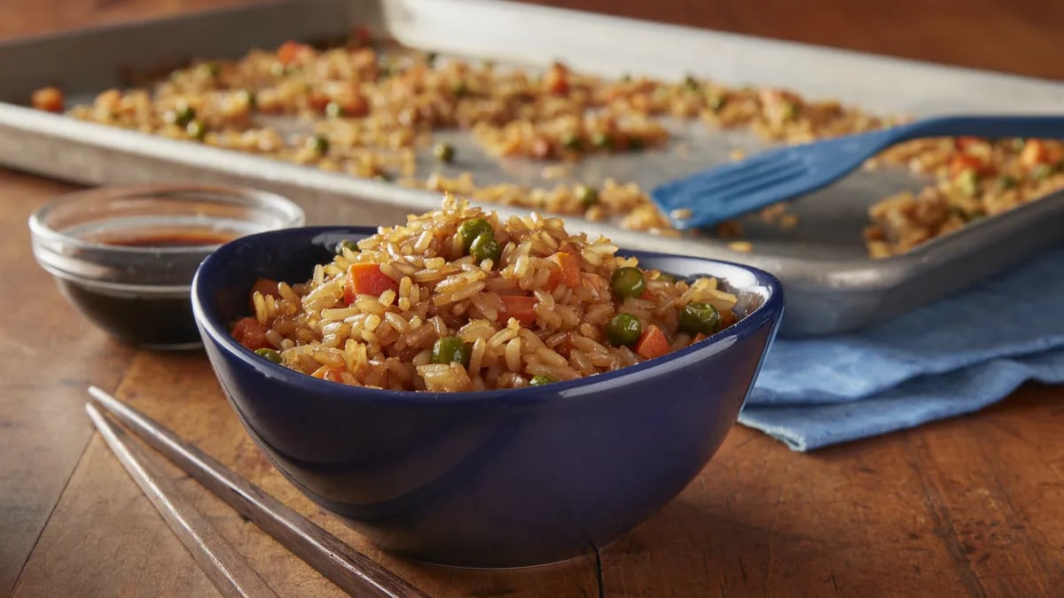 Sheet-Pan Fried Rice